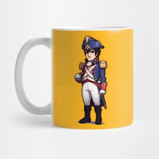 Napoleon Bonaparte Pixel Art - 1980's Video Game Style Mug